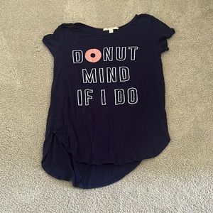 Donut mind if I do T-shirt, blue 💙 🍩